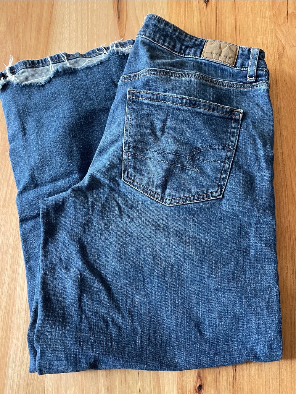 American Eagle Outfitters Women's Blue Flare Jeans